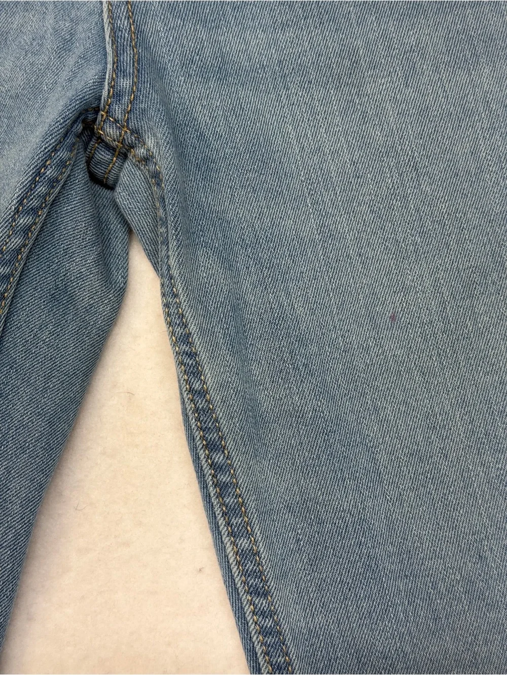 Levi's 514 Light Blue Jeans Size 16 - W28 L30 - Adjustable Waist
